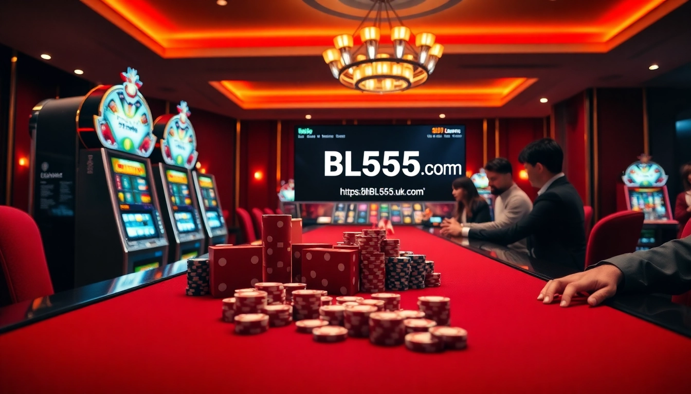 Experience online gambling excitement on https://bl555.uk.com/ with dynamic slot machines and engaged players.