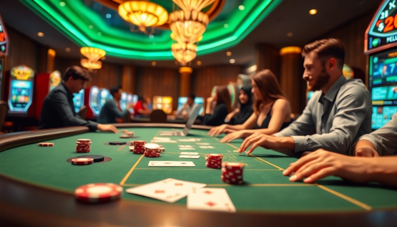 Engaging casino players using livechat khi gặp sự cố during an online game session.