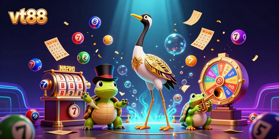 Experience the excitement at vt88 with colorful slot reels and a lively gaming atmosphere.
