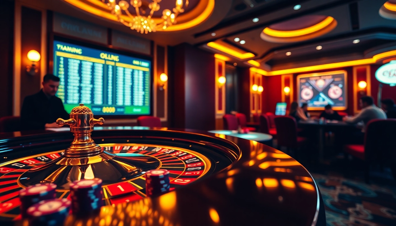 Experience thrilling online gambling at https://okfun.cn.com/ with vibrant roulette and poker games.