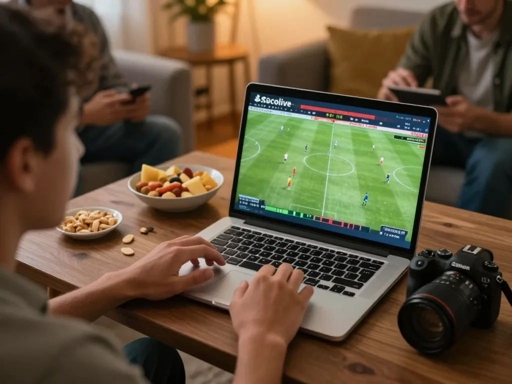 Socolive highlights live betting excitement with friends enjoying home soccer streaming.
