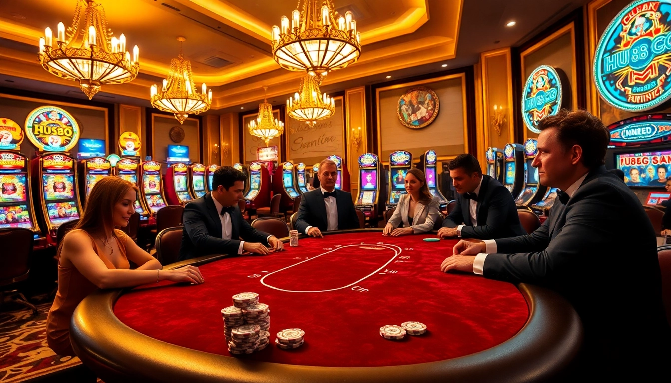 Experience high-stakes excitement at HU88 com with professional poker gameplay and luxurious casino ambiance.