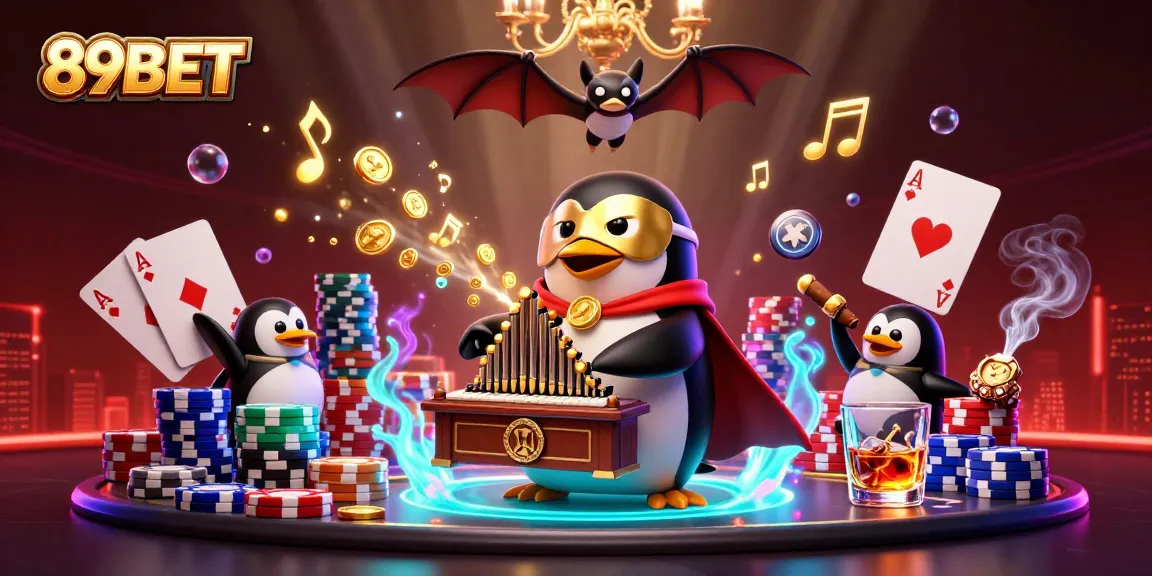 Engage in thrilling gameplay at 89BET with dynamic poker elements and cartoon characters.