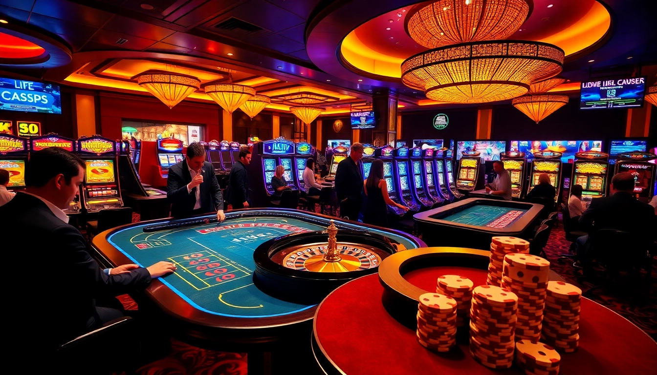 Experience the thrill of KK55 with players engaging in exciting casino games.
