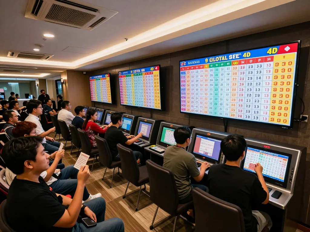 Check the latest 9 Lotto 4D results live at an exciting lottery draw event.