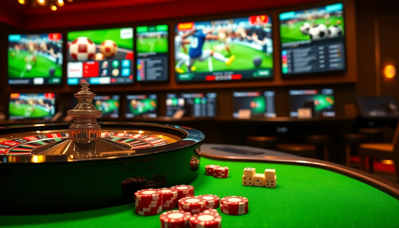 Cakhiatv enhances your gambling experience with live sports visuals amid an exciting casino atmosphere.