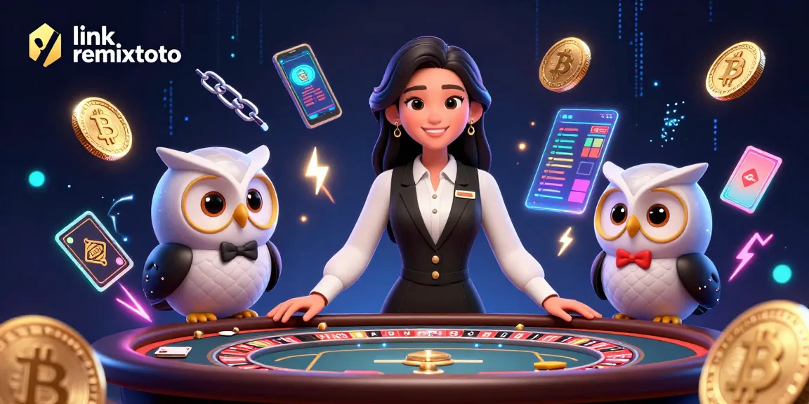 Engage in thrilling gameplay at link remixtoto with captivating dealers and vibrant casino elements.