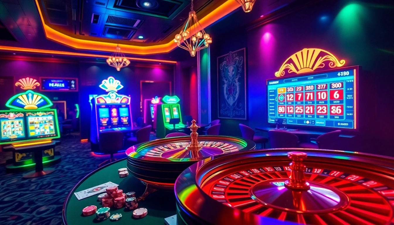 Experience thrilling gambling action at https://88clbs.in.net/ with vibrant casino visuals, roulette, and slot machines.