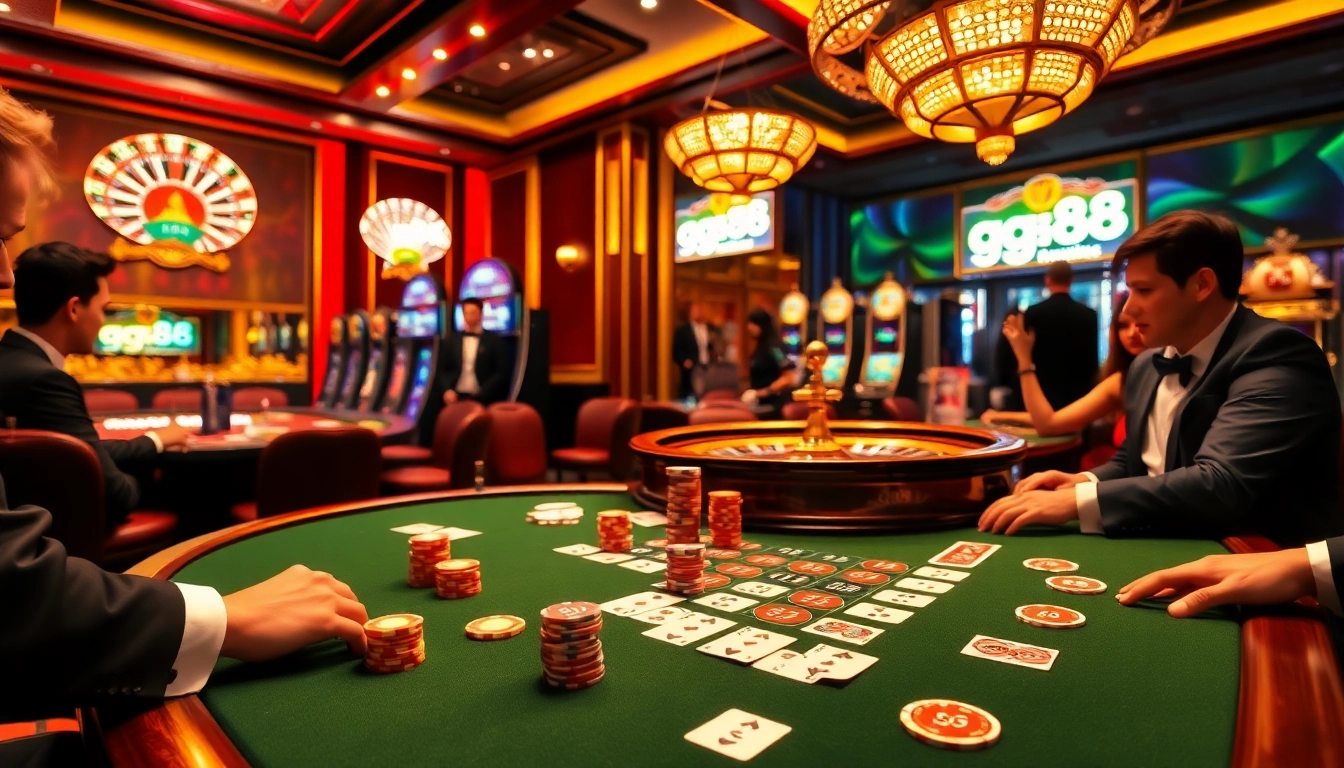 Experience the vibrant ambiance of gg88 with immersive casino action and thrilling gaming moments.