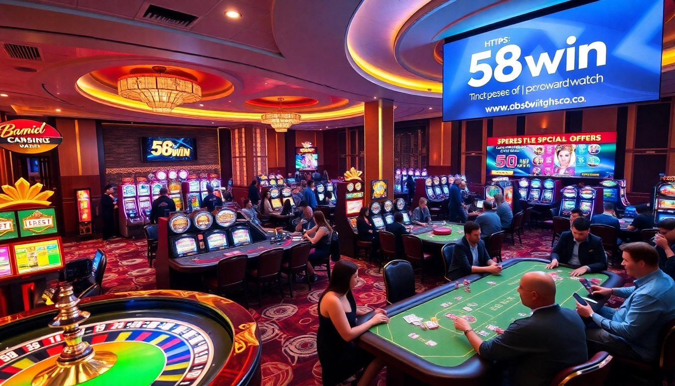 Play exciting games at https://58win.watch/ with vibrant casino tables and thrilling jackpot slots.