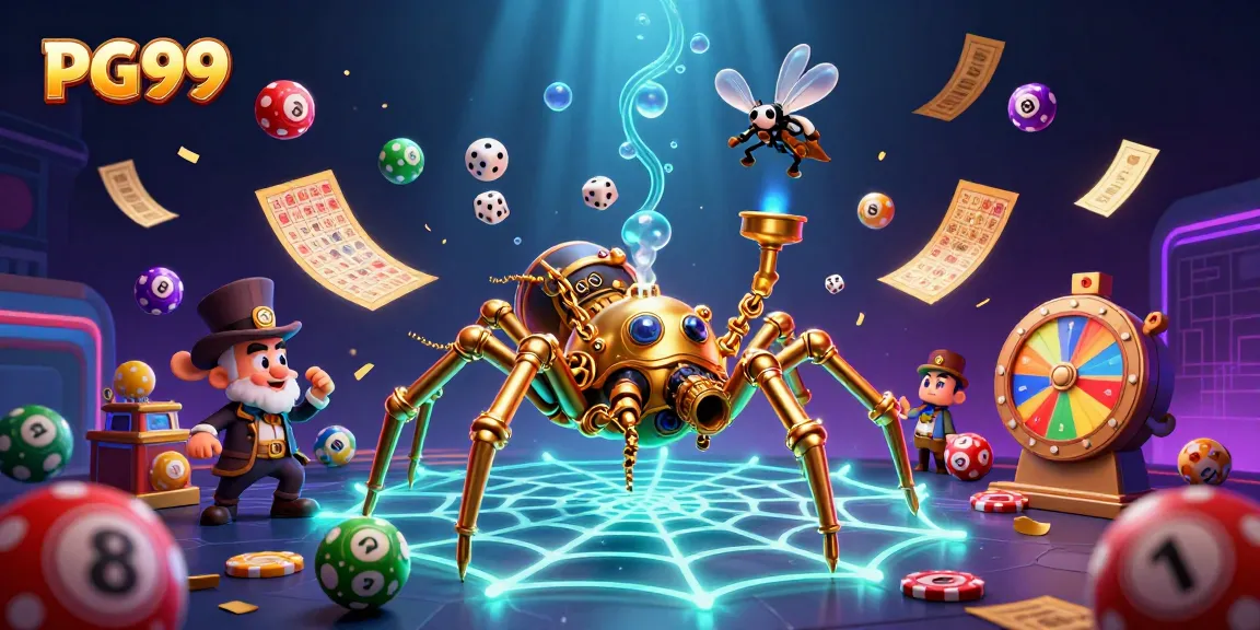 Spin the reels with PG99 while playing games surrounded by vivid lottery elements and sparkling prizes.