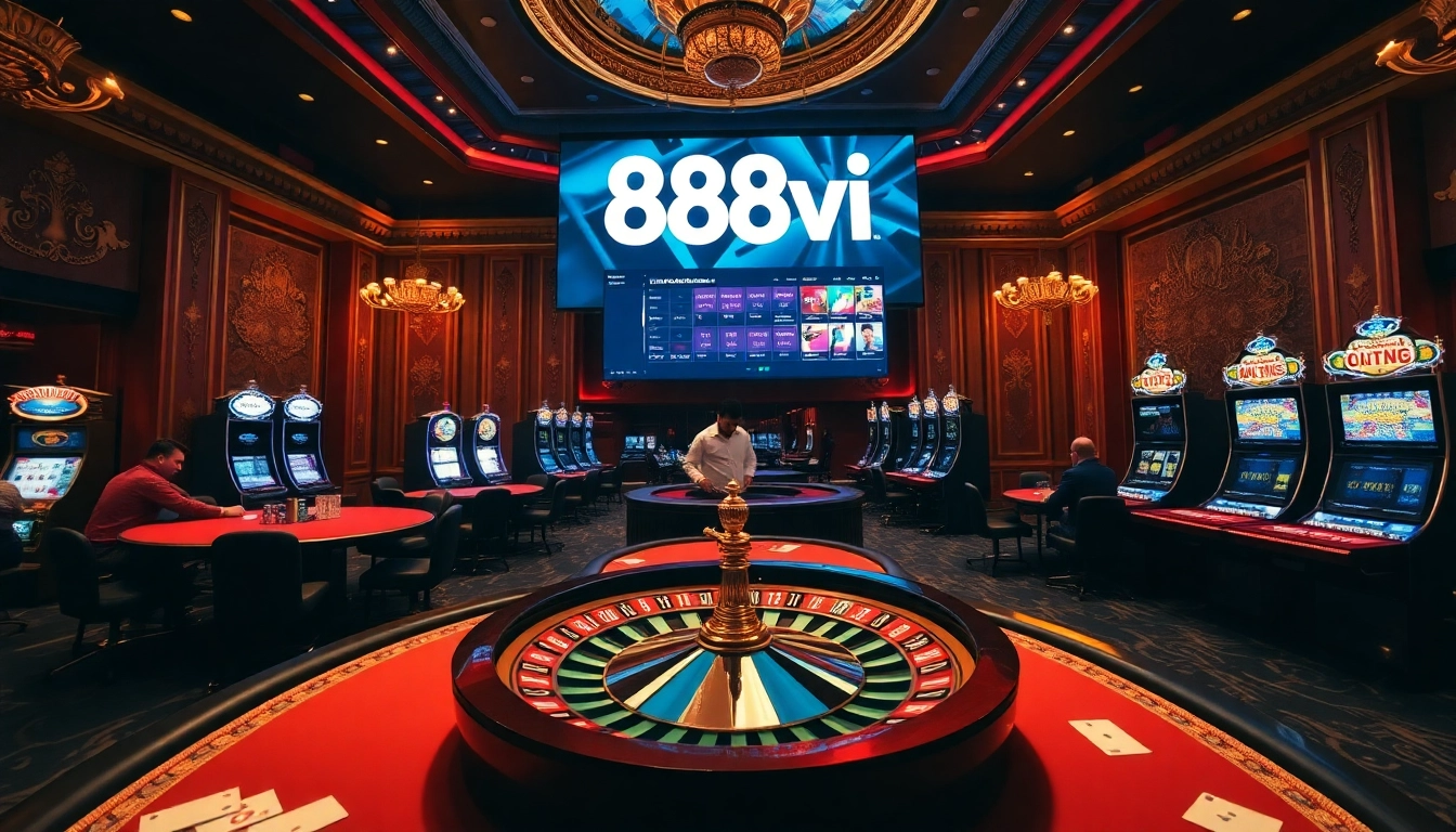 Experience the thrill of gambling at https://888vi.com.co/ with vibrant casino tables and exciting games.