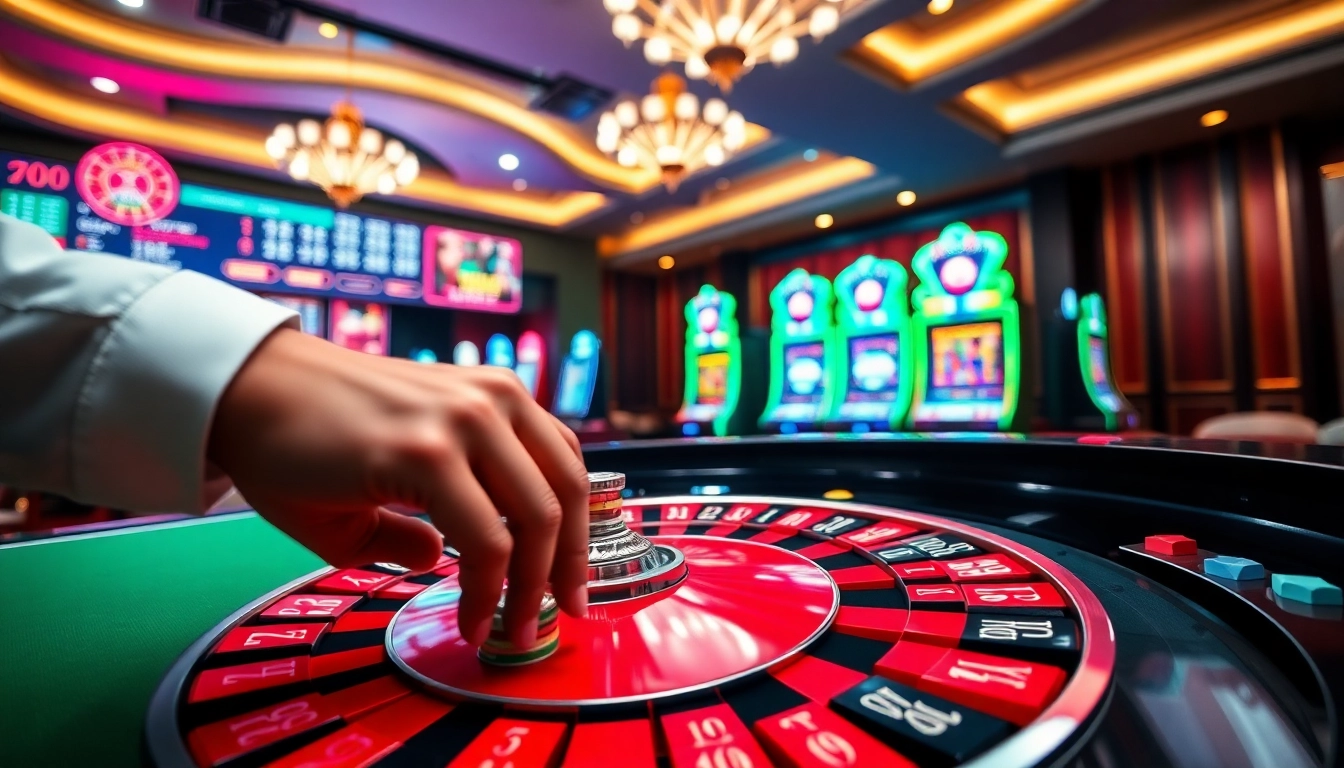 Experience the thrill of gaming at https://88ii88.com/ with vibrant casino tables and exciting betting action.