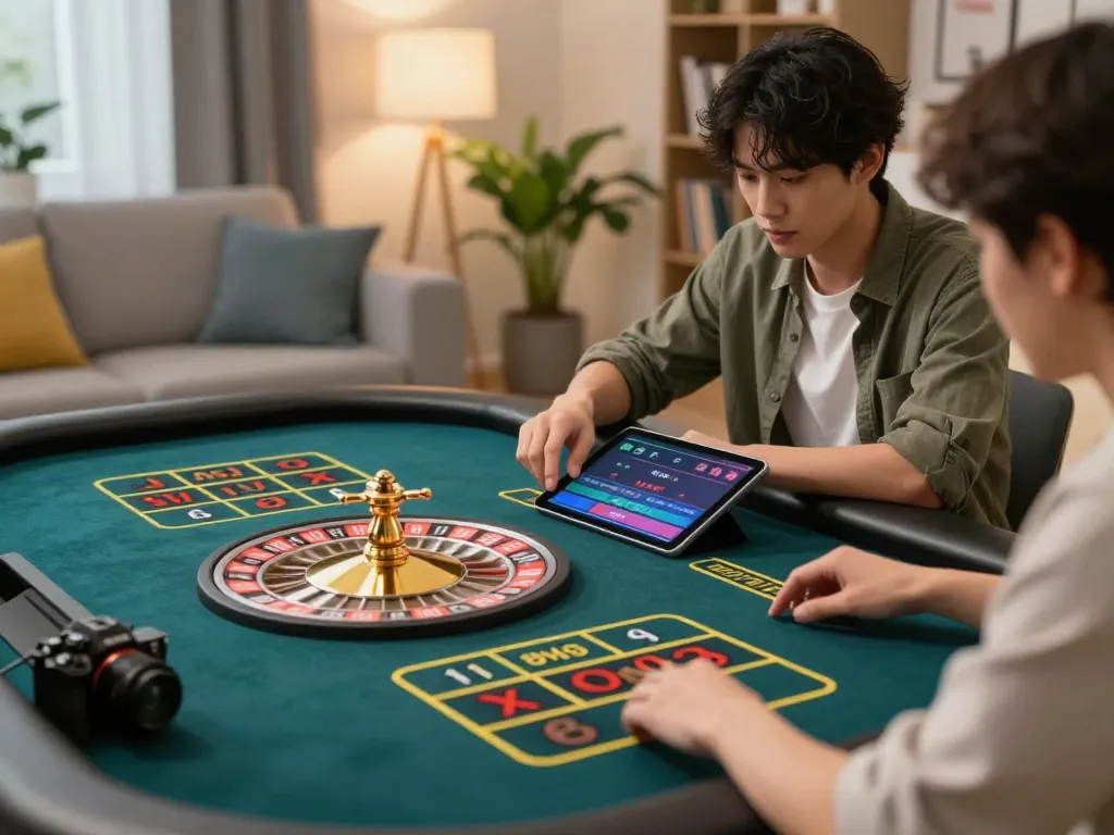 Play exciting roulette online with Lucky88 on your tablet at home in a cozy atmosphere.