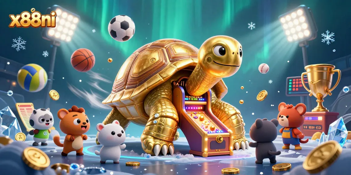 Experience thrilling gameplay at x88ni with a 3D tortoise-themed slot adventure featuring exciting sports elements.