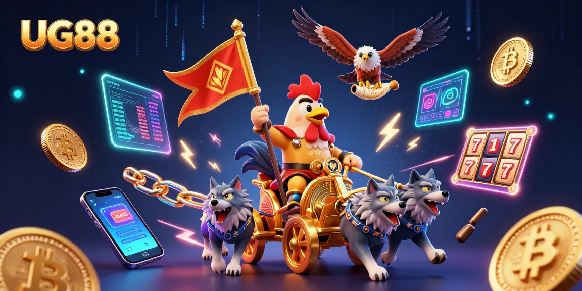 Engage in exciting gameplay with UG88, featuring slots, jackpots, and dynamic crypto elements.