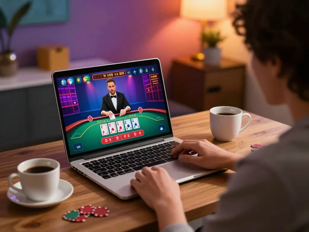 Experience thrilling gaming at lc88 by engaging in live blackjack from the comfort of your home