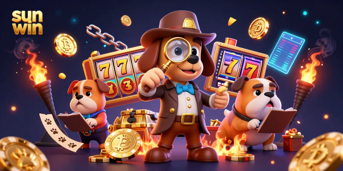 Experience thrilling gameplay at sun win with 3D characters uncovering hidden treasures at the casino.