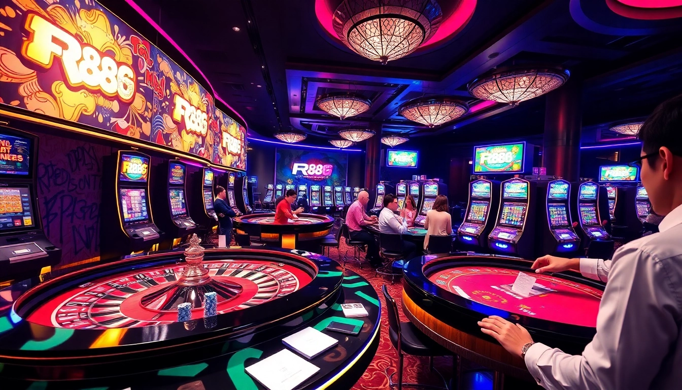 Experience the thrill of rr88 58k promotions at an exciting casino environment filled with games and action.
