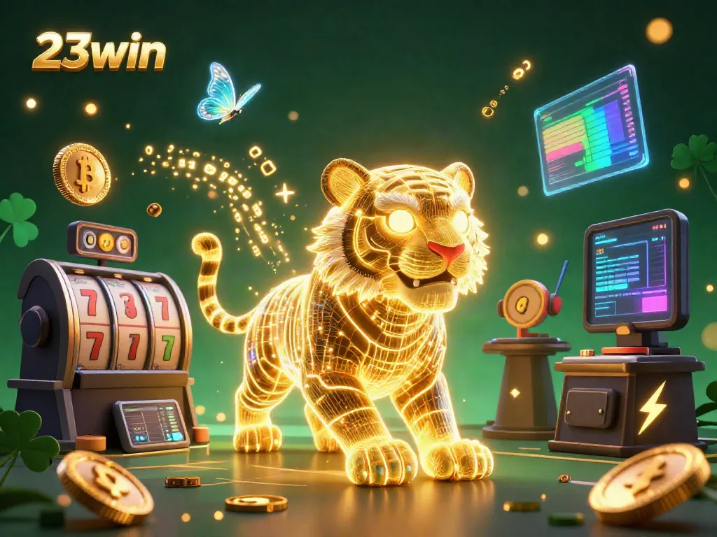 Experience the thrill of winning with 23win in a vibrant digital casino environment filled with captivating game elements.