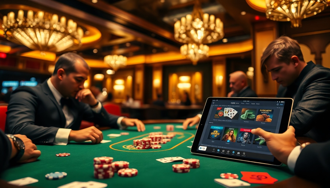 Experience high-stakes poker at SV66 casino, with vibrant colors and thrilling atmosphere.