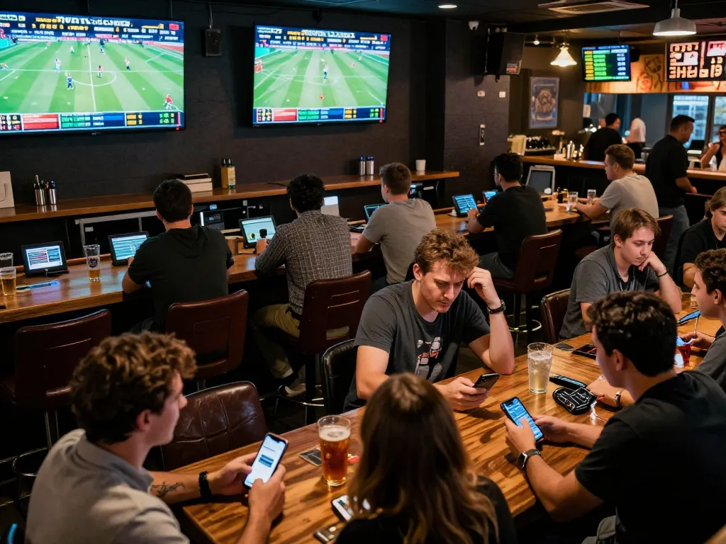 Watch live sports and place bets effectively with https://go8.agency/ at a vibrant sports betting venue.