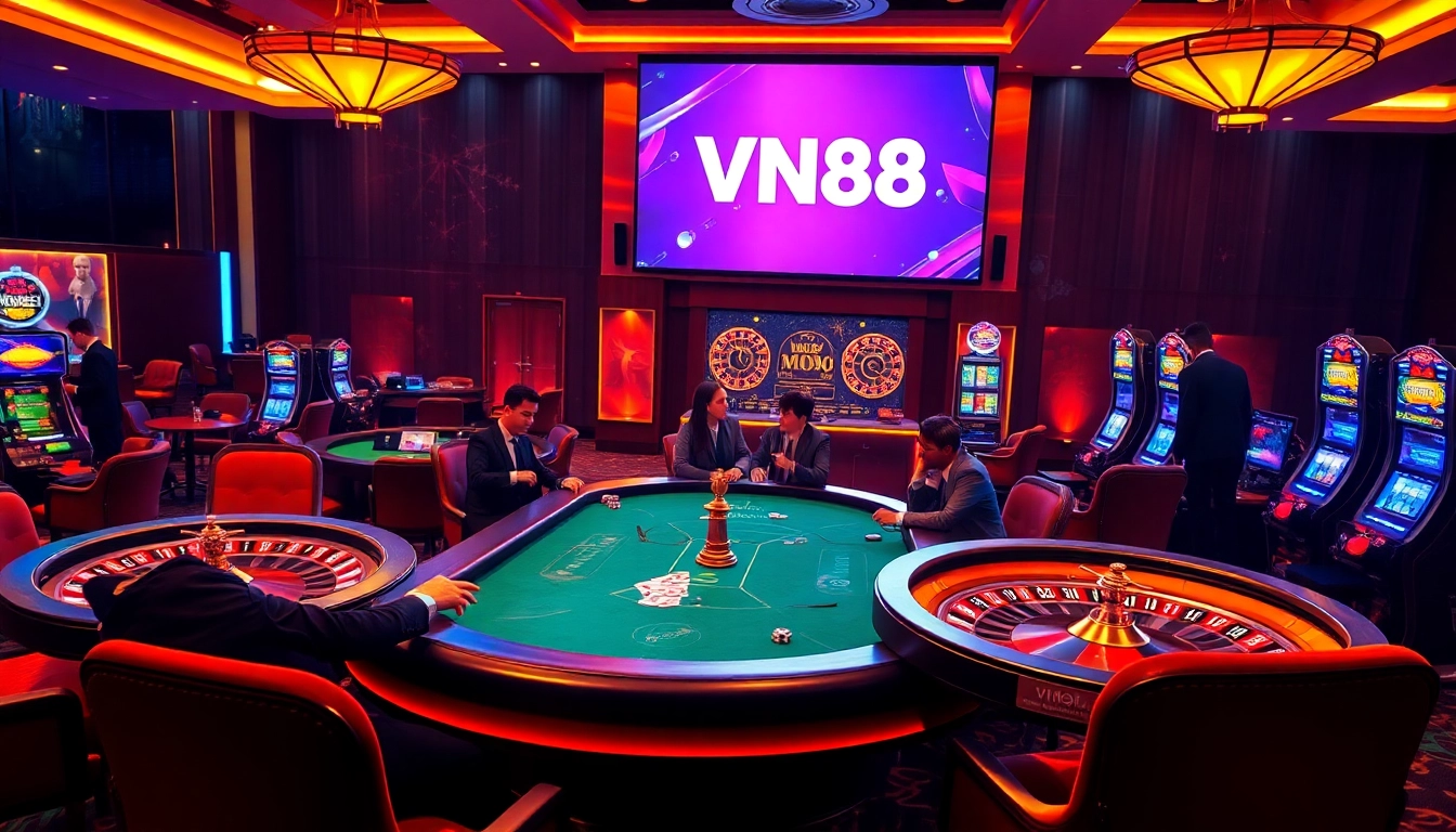 Experience the excitement of online gambling at https://vn88.gives/ with luxurious casino settings and vibrant gaming.