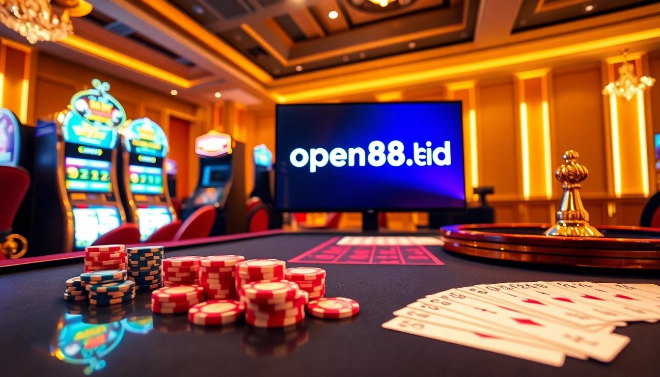 Engage with thrilling casino games at https://open88.bid/ featuring vibrant tables and exciting gaming action.