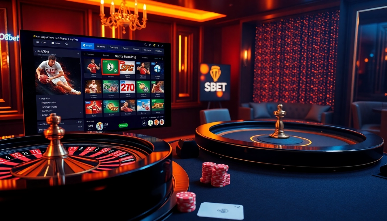 Experience thrilling betting action at https://sp8bet.co.com/ with exciting casino elements and a luxurious ambiance.