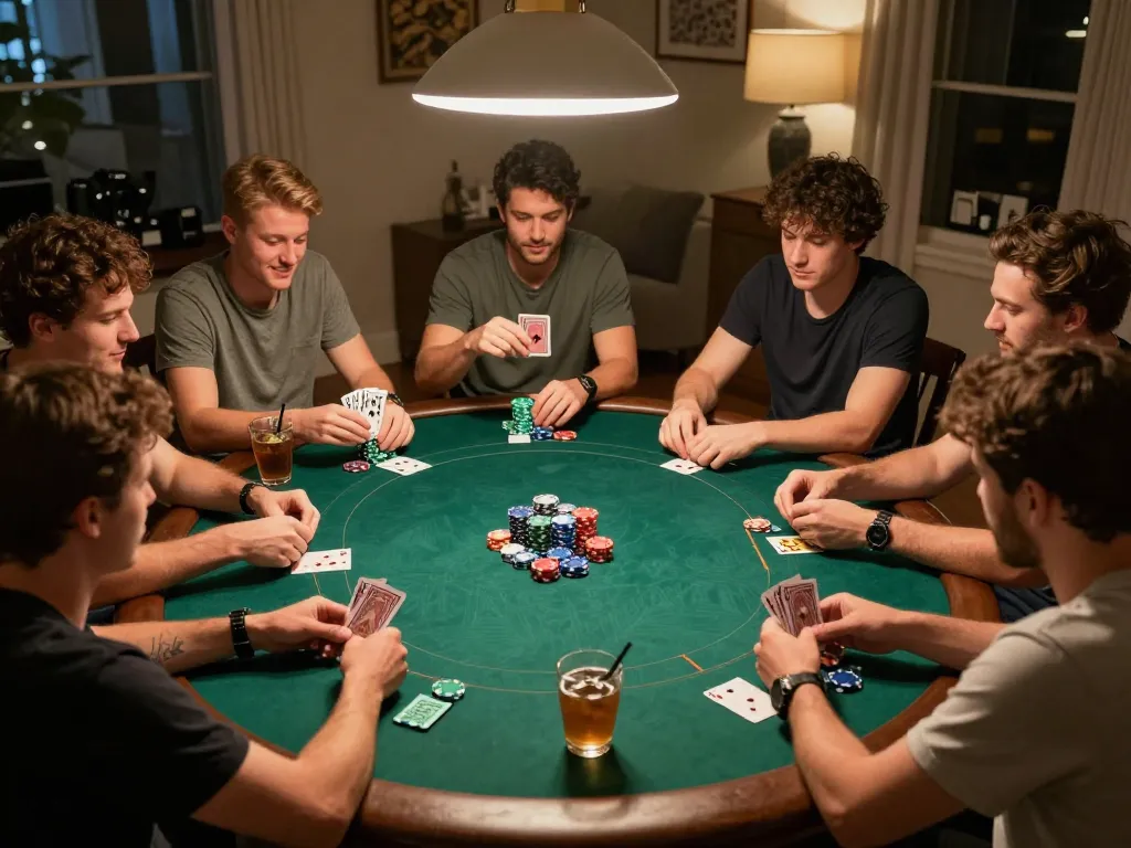 Play poker at home with friends during a fun-filled 789win evening.