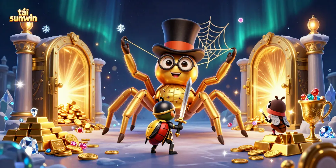 Engage in thrilling gameplay with tải sunwin as a golden tarantula weaves a web of fortune!
