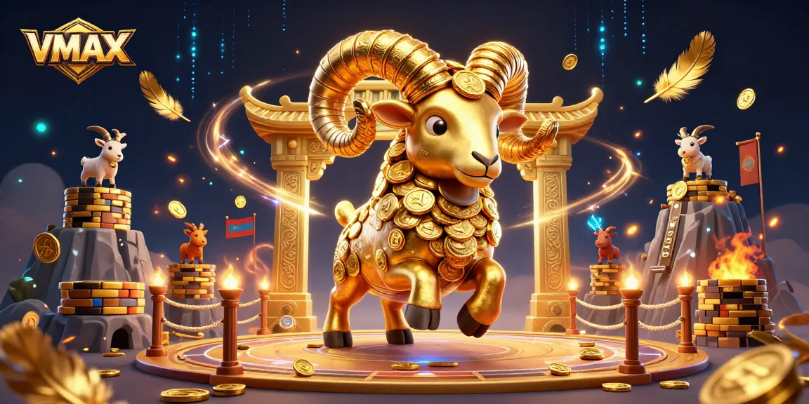 Experience thrilling VMAX cockfighting action at a vibrant online arena filled with energy and gold.