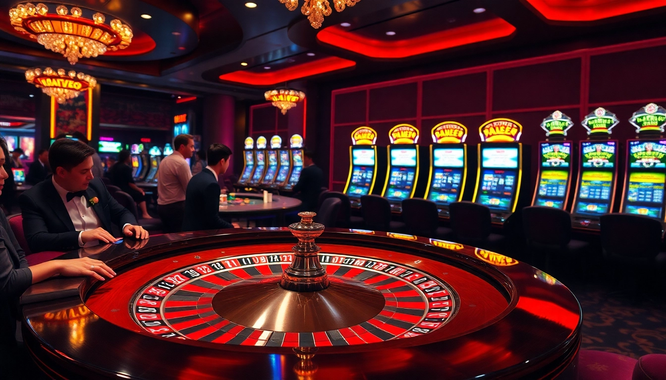 Experience the thrill of roulette at mint88 casino with players enjoying high-stakes action.