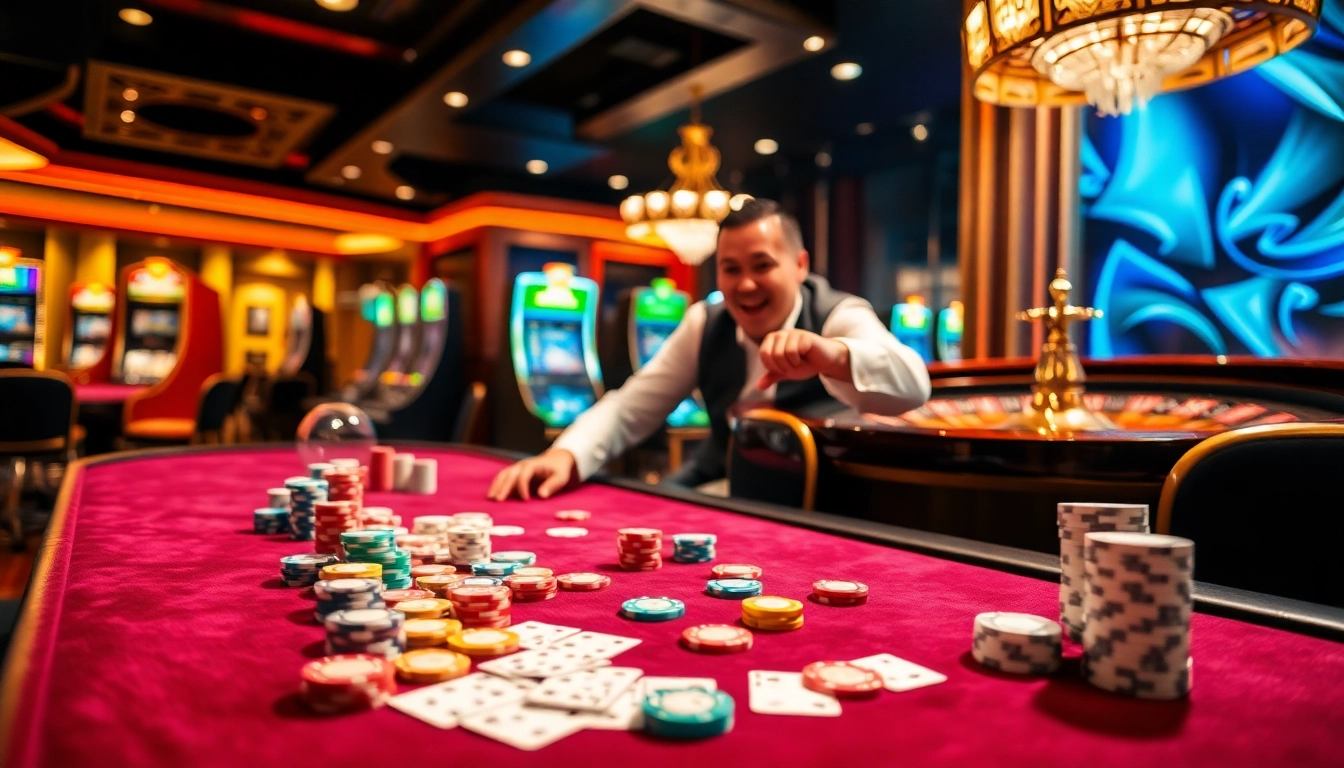 Experience the excitement of gambling at 789bet with vibrant casino tables and dynamic gameplay.