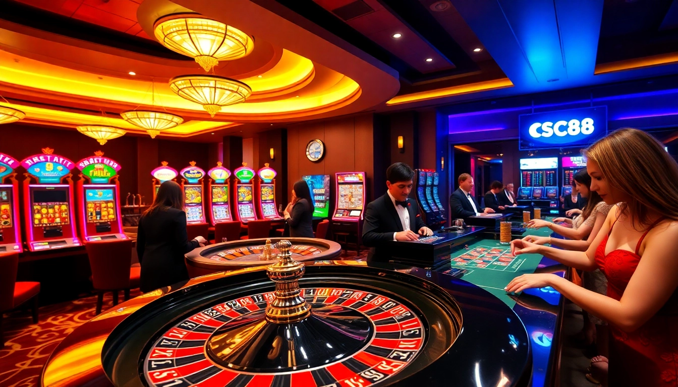 Experience the thrill of gaming at https://sc88.today/ with intense Roulette action and vibrant slot machines.