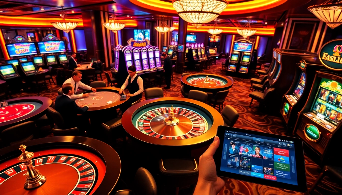 Experience the excitement of bj88 with vibrant casino tables and modern online gambling.