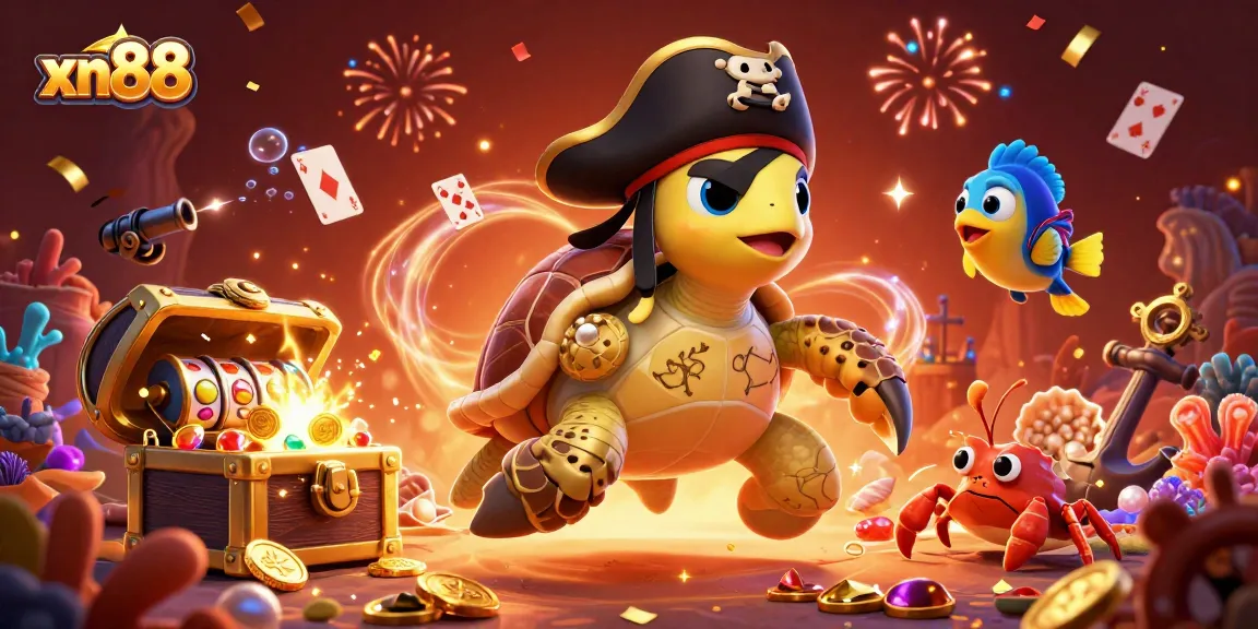 Engage with xn88's vibrant casino experience featuring captivating characters and slot machine excitement.