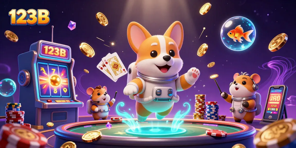 Experience thrilling gameplay at 123 B with an exciting space casino adventure