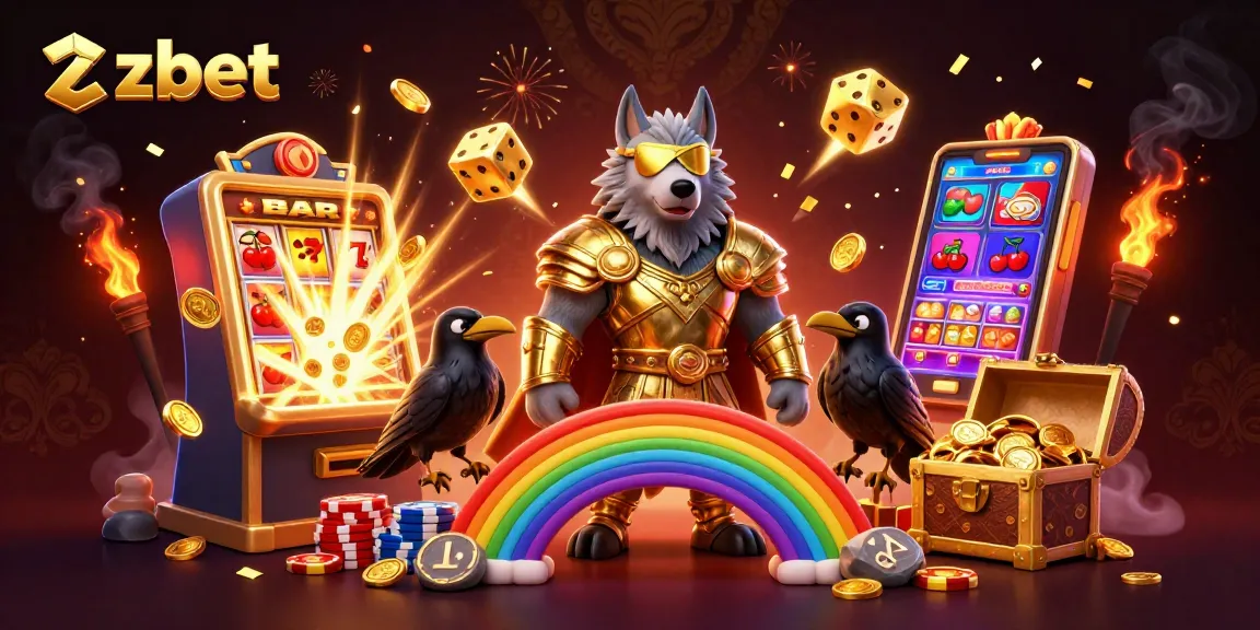 Zbet's exciting gambling scene featuring Odin and ravens in dynamic casino action.