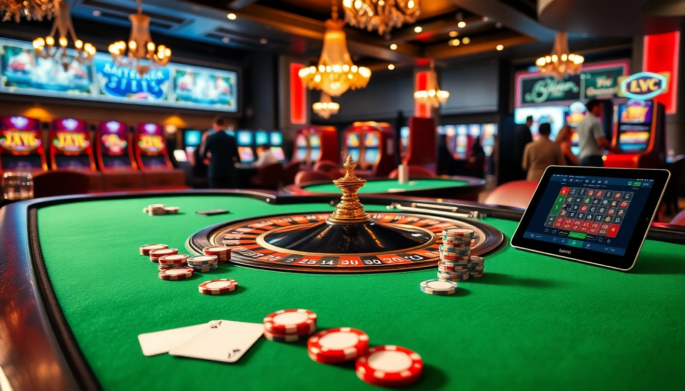 Experience the excitement of winning at https://sclub88.app/ featuring vibrant casino tables and engaging gameplay.