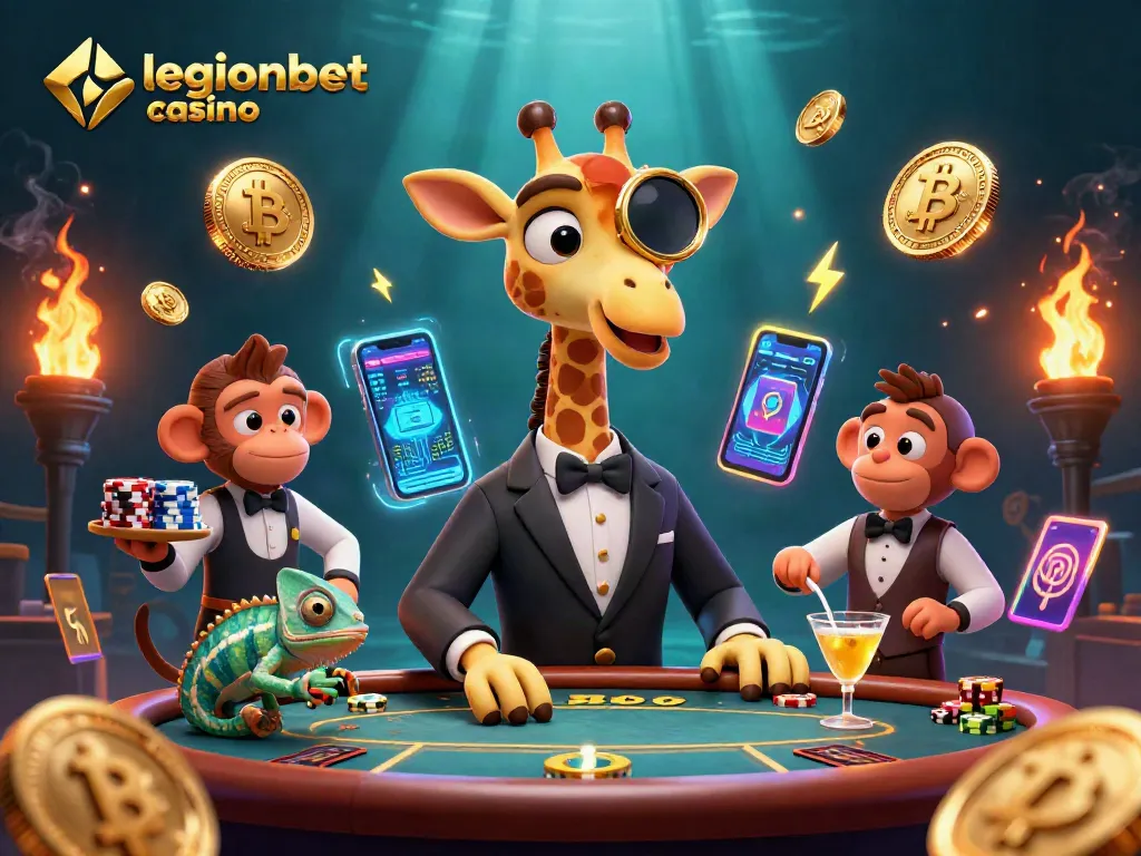 Experience thrilling gameplay at legionbet casino with vibrant characters and rich casino details.