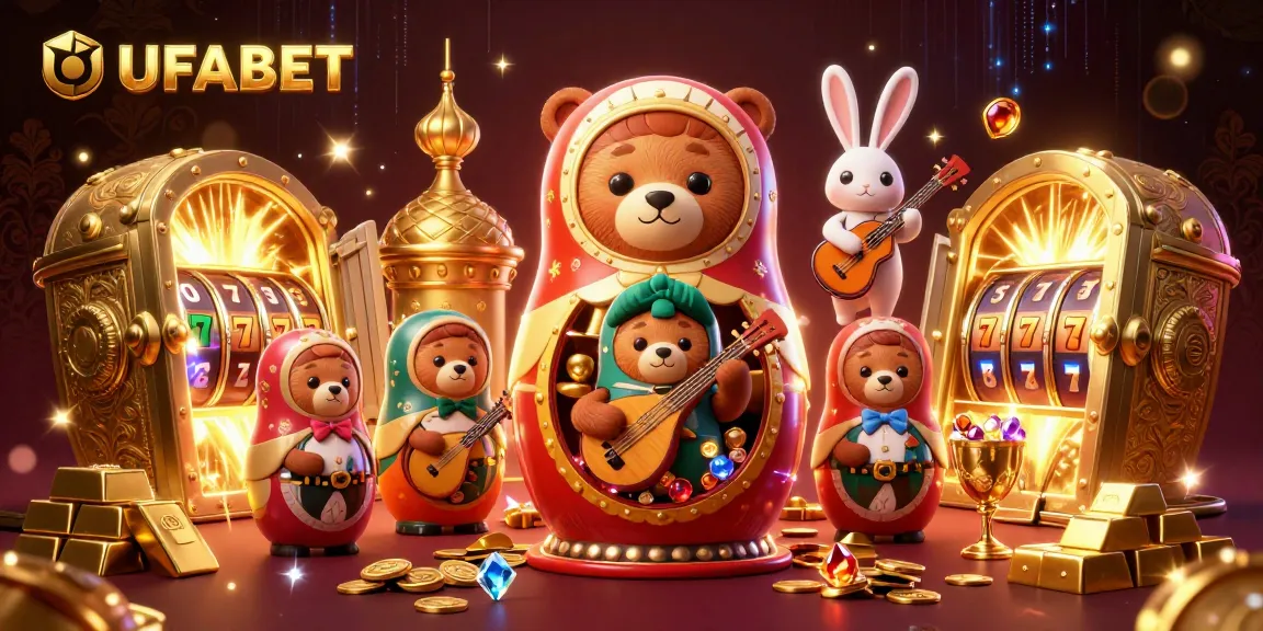 Experience excitement with UFABET as bears unveil winning jackpots in a vibrant casino scene.