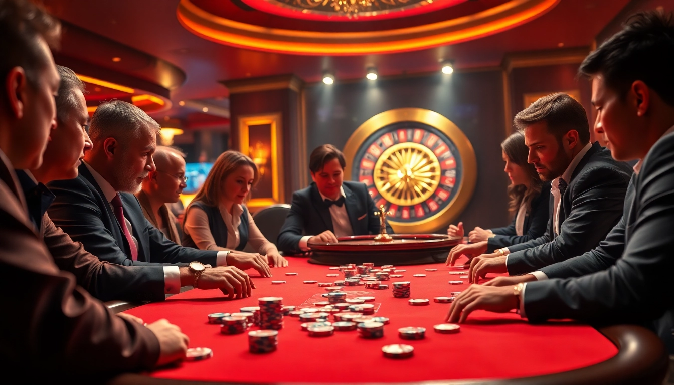 Experience the thrills of gambling at tk88 with luxurious poker and roulette tables.