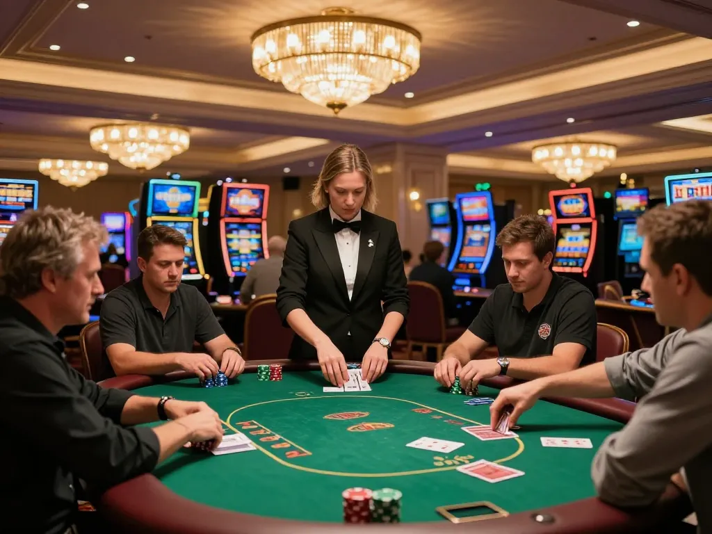 Experience thrilling gameplay at manclub casino's lively poker tables.