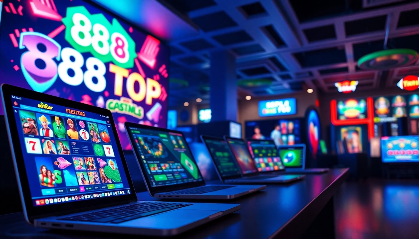 Experience the thrilling online gaming world at https://888top.za.com/ with vibrant casino games on modern devices.