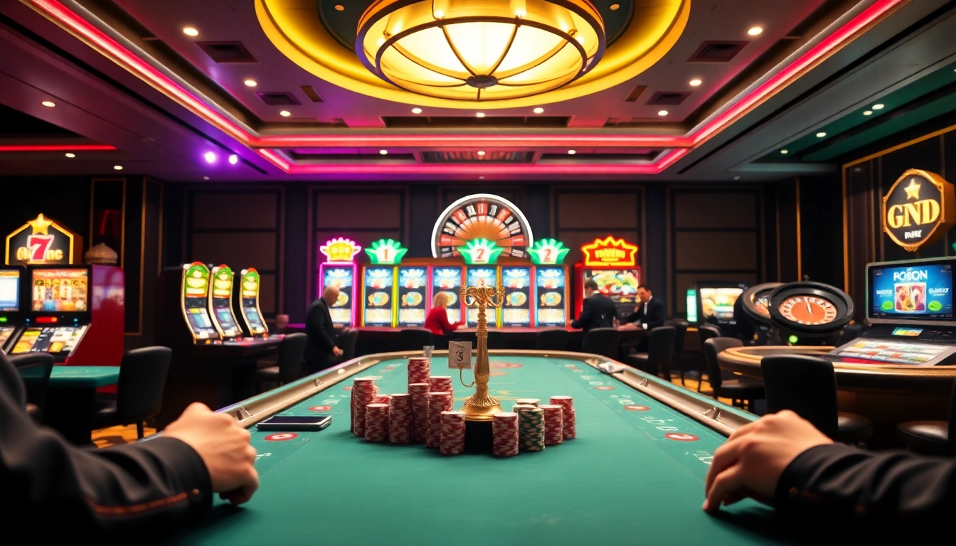 Experience thrilling poker action at Go8 casino with vibrant tables and engaging players.