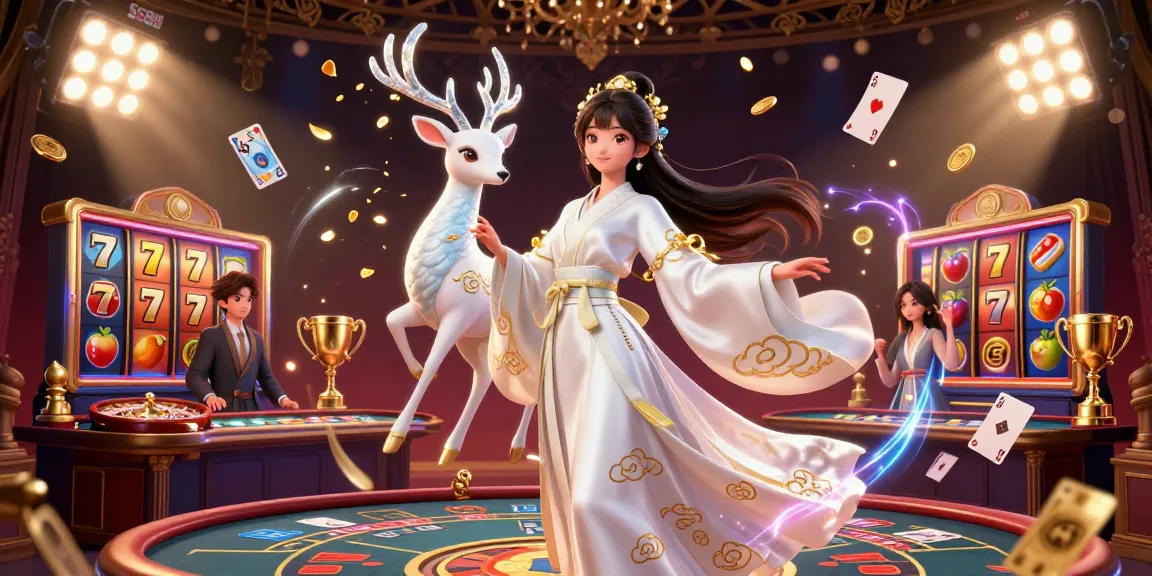 Experience vibrant casino excitement with SC88 featuring unique game elements and a captivating character design.