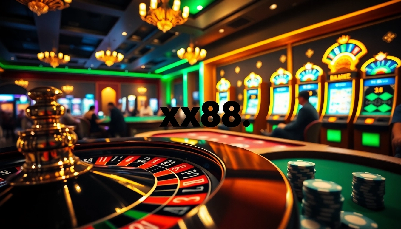 Engage in thrilling casino action at https://xx88.center/ with vibrant roulette, poker, and slot machines.