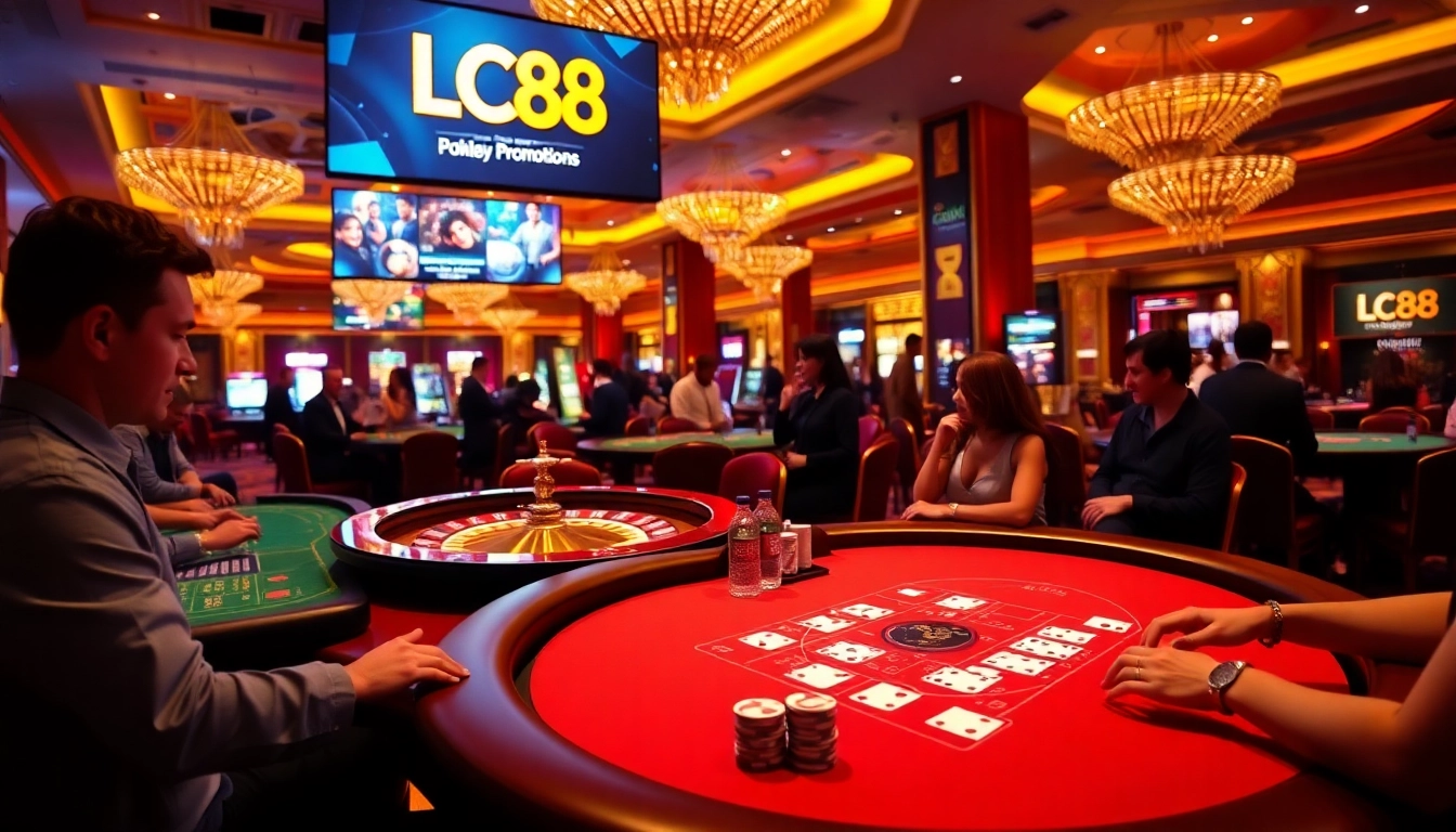 Experience the excitement of lc88 bet at our luxurious casino with thrilling games.