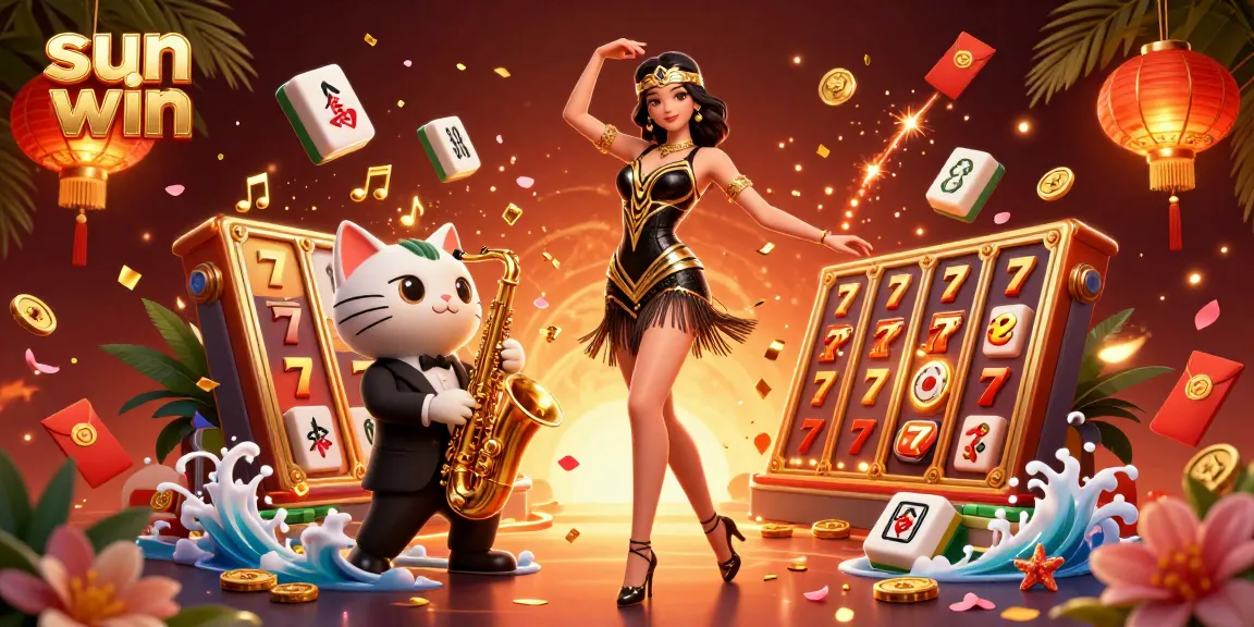 Experience thrilling gameplay at sun win with vibrant slot reels and dynamic casino elements.